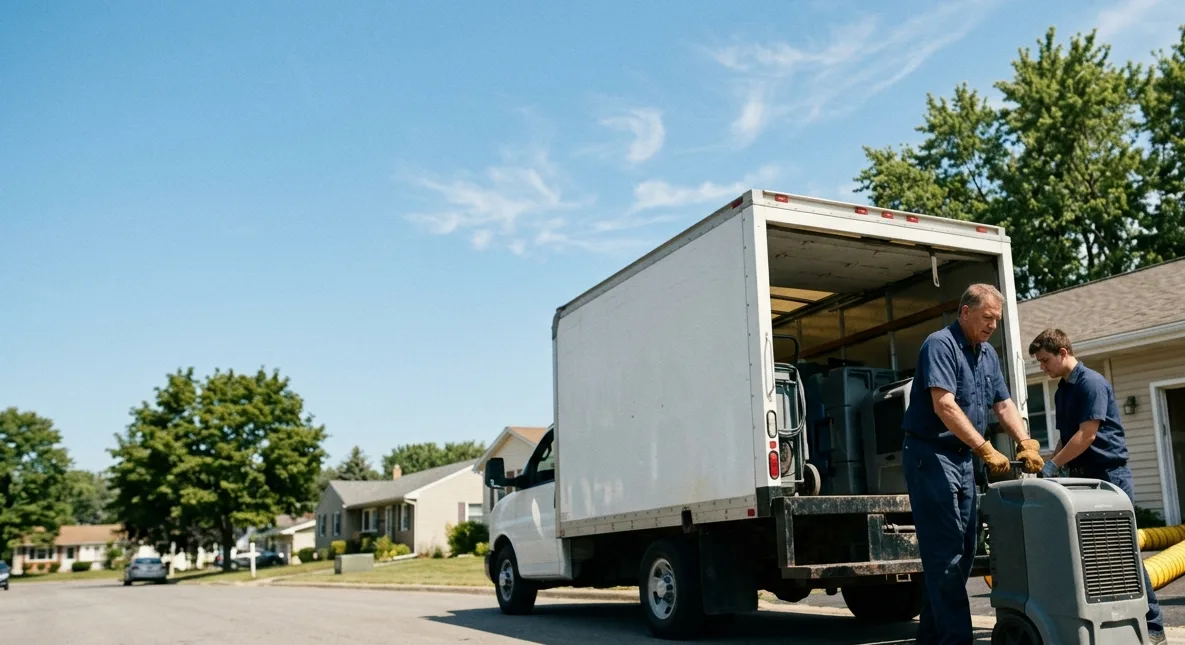Water Damage Cleanup in Melcher Dallas, IA near me
